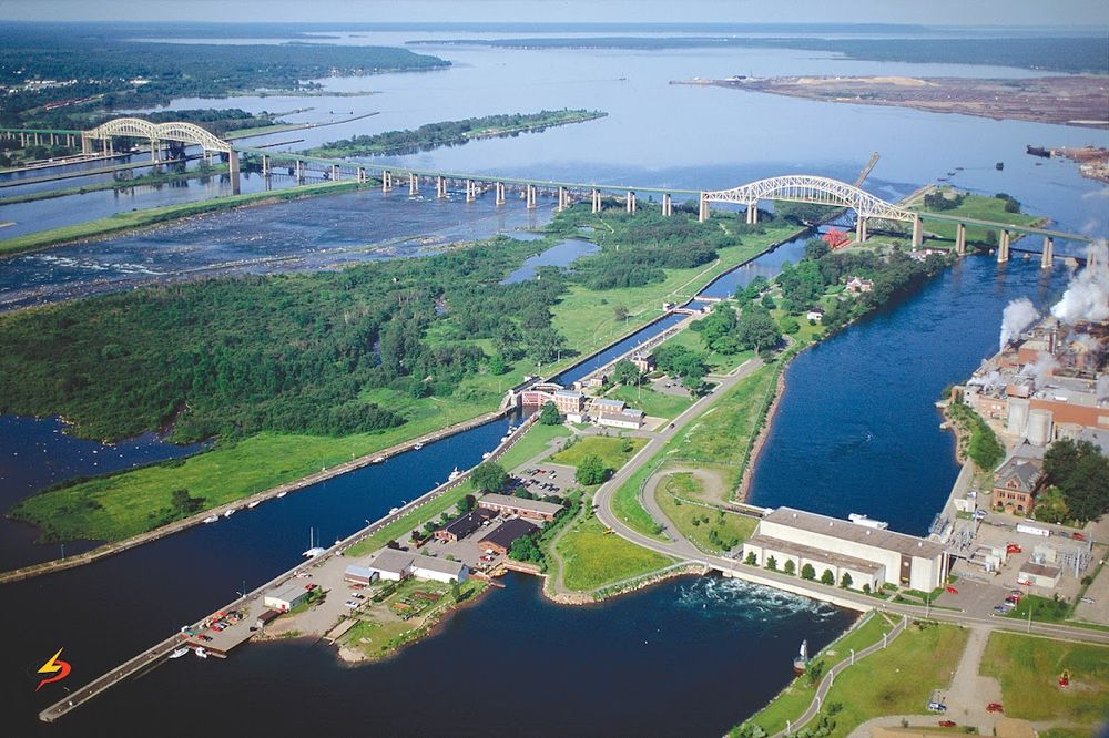 Clergue Hydro Facility, Ontario, Canada